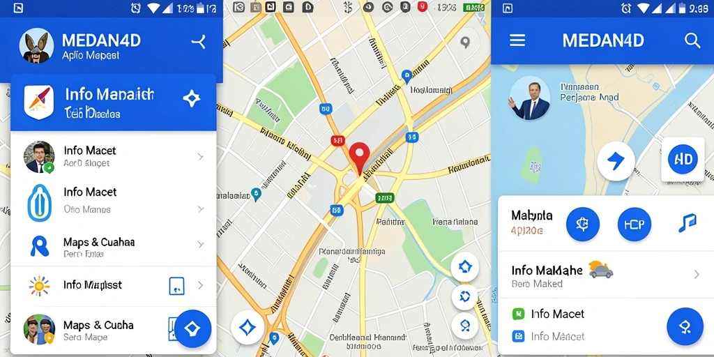 Antarmuka MEDAN4D menampilkan informasi kemacetan terkini dengan jelas.