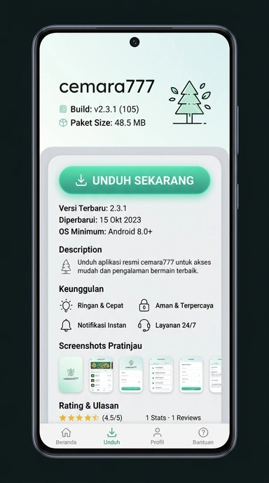 Panduan Unduh dan Instal APK cemara777 untuk Android