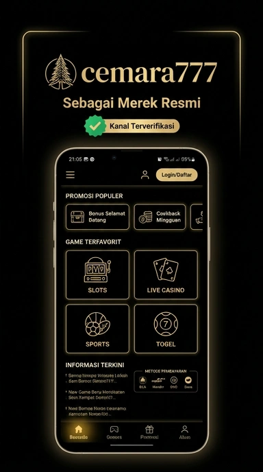 Halaman Resmi Cemara777 untuk Pengguna Android